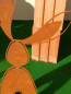 Preview: Edelrost Hase Hoppsi, Ohren seitlich