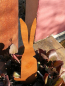 Preview: Edelrost Hase Langohr zum Stecken