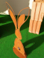 Preview: Edelrost Hase Nelly, Ohren oben