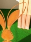 Preview: Edelrost Hase Nelly, Ohren oben