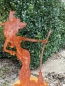 Preview: Edelrost Hexe Minerva, mit Armreifen