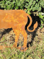 Preview: Edelrost Kalb auf Platte