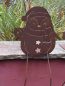 Preview: Edelrost Kantenhocker Pinguin