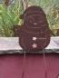 Preview: Edelrost Kantenhocker Pinguin