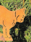 Preview: Edelrost Katze zum Schrauben
