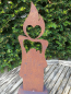 Preview: Edelrost Kerze Michi