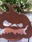 Preview: Edelrost Halloween Kürbis Creepy