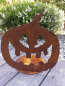 Preview: Edelrost Halloween Kürbis Ghost Rider