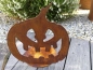 Preview: Edelrost Halloween Kürbis Ghost Rider