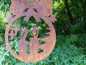 Preview: Edelrost Christbaumschmuck Kerze