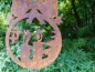 Preview: Edelrost Christbaumschmuck Kerze