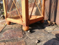 Preview: Edelrost Laterne mit Glas, 36 cm