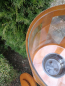 Preview: Edelrost Laterne Venus, mit Deckel
