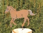 Preview: Edelrost Pferd zum Schrauben