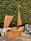 Preview: Edelrost Schiff zum Bepflanzen