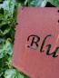 Preview: Edelrost Schild Blumengarten