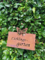 Preview: Edelrost Schild Lieblingsgarten