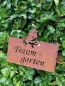 Preview: Edelrost Schild Traumgarten