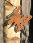 Preview: Edelrost Schmetterling zum Schrauben