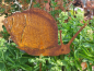 Preview: Edelrost Schnecke Veronika am Stab