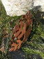 Preview: Edelrost Schneeflocke gebogen 3, 3D