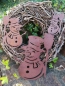 Preview: Edelrost Christbaumschmuck Schneemann Frosty