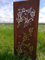 Preview: Edelrost Paravent Hanami