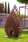 Preview: Edelrost Skulptur Tropfen