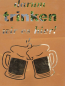 Preview: Edelrost Schild Bier im Himmel