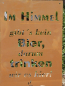 Preview: Edelrost Schild Bier im Himmel