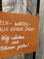 Preview: Spruchtafel Blume