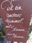 Preview: Edelrost Schild mit Stern,  anderer Himmel