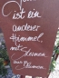 Preview: Edelrost Schild mit Stern, anderer Himmel