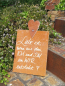 Preview: Edelrost Schild mit Herz "Liebe ist - ich und du"