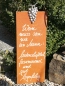 Preview: Edelrost Schild mit Weintraube - "Mann - lagerfähig"