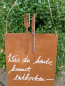 Preview: Edelrost Schild mit Besteck Entkorken