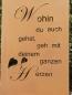 Preview: Edelrost Gedichttafel Herz 40 cm