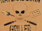 Preview: Edelrost Schild Natural Born Griller