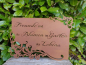 Preview: Edelrost Gedichttafel Freunde