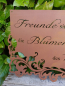 Preview: Edelrost Gedichttafel Freunde
