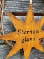 Preview: Edelrost Stern Sternenglanz, zum Hängen