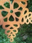 Preview: Edelrost Stern Xaver mit Schlingen