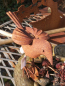 Preview: Edelrost Vogel Kunigunde, klein