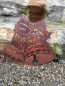 Preview: Edelrost Wandbild Glocke, verziert