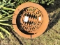 Preview: FC Bayern Edelrost Lichtkasten Logo
