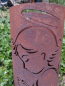 Preview: Edelrost Windlicht Engel