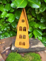 Preview: Edelrost Windlicht Haus, hoch