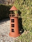 Preview: Edelrost Windlicht Leuchtturm Bremerhaven
