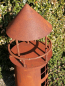 Preview: Edelrost Windlicht Leuchtturm Bremerhaven