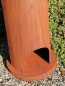Preview: Edelrost Windlicht Leuchtturm Bremerhaven